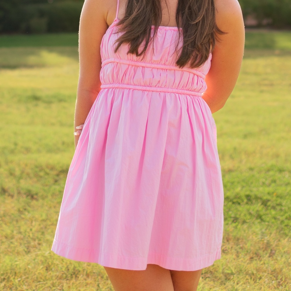 Pink Mini Dress
